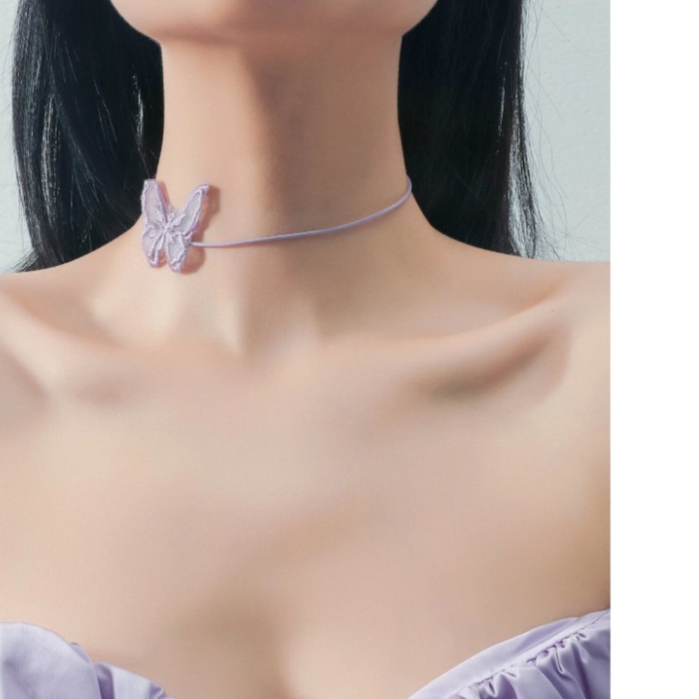 3/25 Women's Butterfly Choker